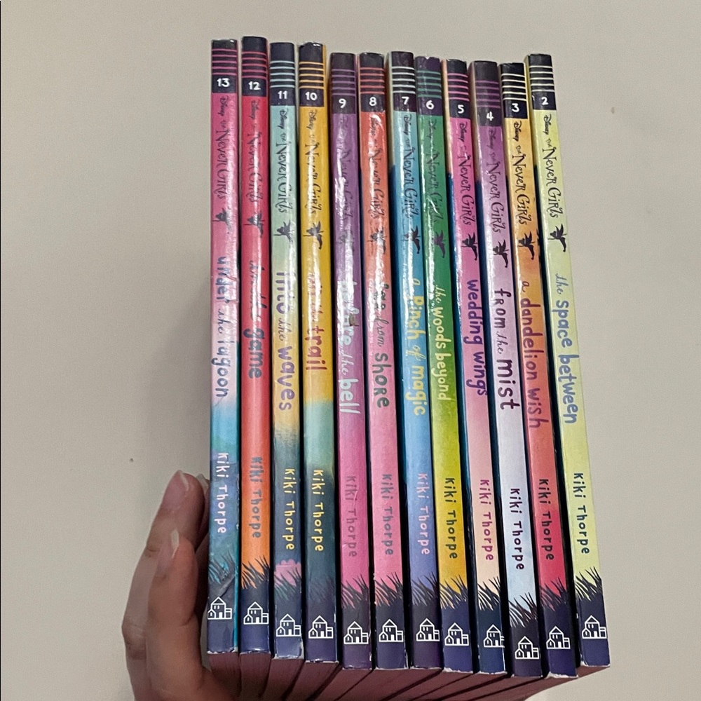 Kiki Thorpe Disney’s “The Never Girls”Novel Collection - Colorful Paperback Set - Picture 2 of 11